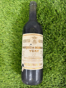 1993 Bottle of Marquis De Murrieta YGAY Reserva Rioja, Red Wine 75cl.