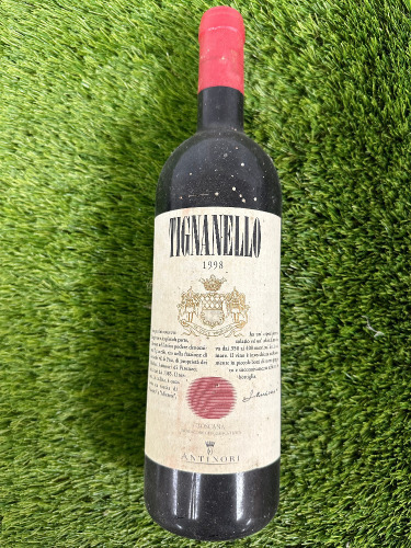 1998 Bottle of Antinori Tiganello, Red Wine 75cl.