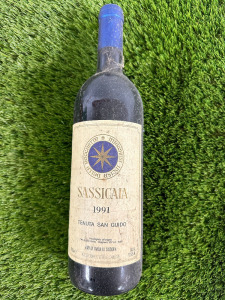 1991 Bottle of Sassicaia Tenuta San Guido, Red Wine 75cl.