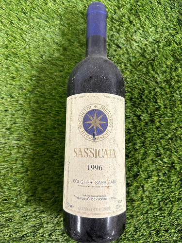 1996 Bottle of Sassicaia Tenuta San Guido, Red Wine 75cl.