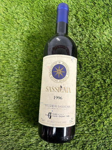 1996 Bottle of Sassicaia Tenuta San Guido, Red Wine 75cl.