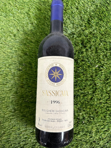 1996 Bottle of Sassicaia Tenuta San Guido, Red Wine 75cl.