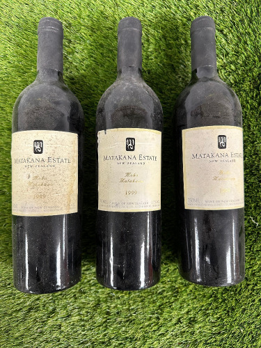 3 x 1999 Bottles Matakan Estate Moko Matakana, Red Wine 75cl.