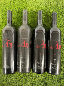 3 x 1999 & 1 x 2001 Bottles of Anima Negra An, Red Wine 75cl.