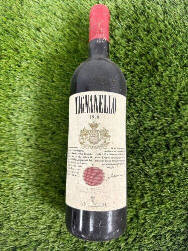 1998 Bottle of Antinori Tiganello, Red Wine 75cl.