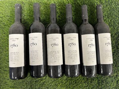 6 x 2000 Bottles of Castell Del Remei 1780 Costers Del Segre, Red Wine 75cl.