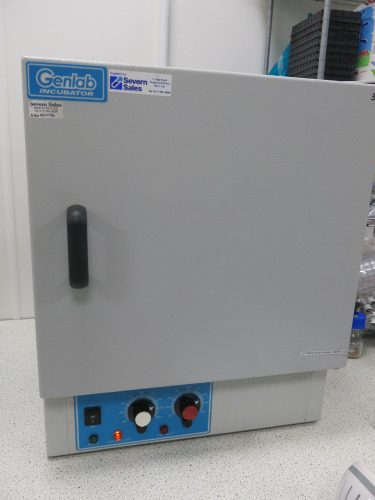 Genlab Incubator, Model Mini 40/SS, S/N 10H060.