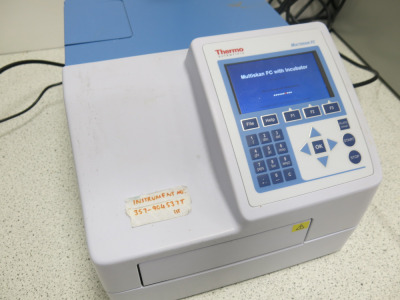 Thermo Scientific Multiskan FC with Incubator (Microplate Photometer Type 357) S/N 357-904537T.