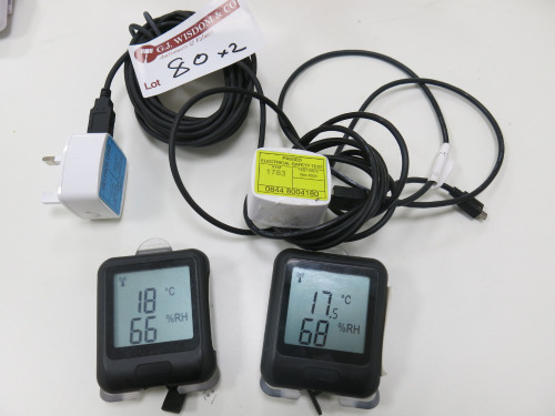 3 x WIFI TH Temperature & Humidity Sensors with Leads.