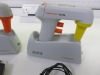 2 x Corning Stripettor Ultra Pipet Controllers with 3 x Charge Bases, 2 x Leads & Attachments (As Viewed). - 2