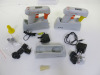 2 x Corning Stripettor Ultra Pipet Controllers with 3 x Charge Bases, 2 x Leads & Attachments (As Viewed). - 4