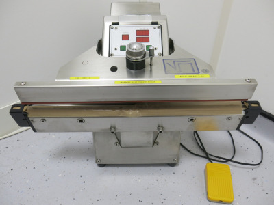 RM Model 0442 Impulse Sealer with Foot Pedal.