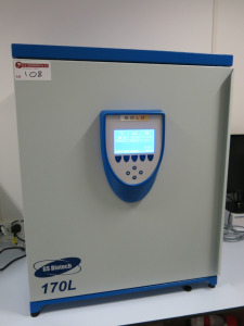 GS Biotech 170Litre, Gold CO2 Incubator, S/N 100991 with Gas Gauge.