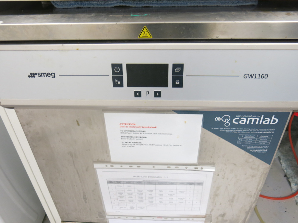 Smeg GW1160 Stainless Steel Laboratory Glassware Washer.