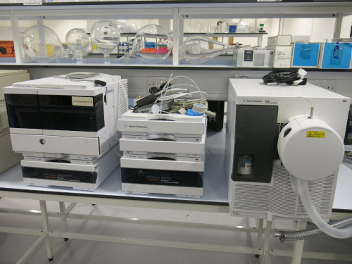 HP Agilent Analytical HPLC System, HP 1260 Infinity Series Consisting of: Agilent Technologies 6120 Quadrupole LC/MS, 1260 BinPump, 1260 Hip Degasser, 1260 Auto Sampler & 1260 DAD VL.