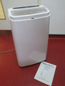 Electriq Silent 12 Portable Air Conditioning Unit with Manual, Remote & Hose.