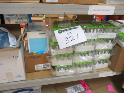 1 x Shelf of Assorted Sealed Test Tubes.