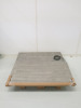 Large Stainless Steel Platform Scales with Ramp, Size 100 x 120cm. NOTE: requires display.