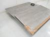 Large Stainless Steel Platform Scales with Ramp, Size 100 x 120cm. NOTE: requires display. - 2