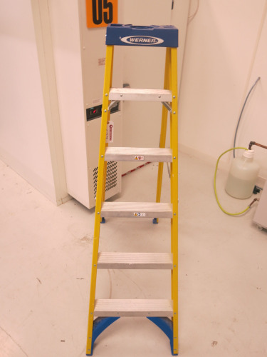 Werner 4 TreadStep Ladder, Max Capacity 150kg.