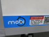 Mobi 4 Section Mobile Privacy Screen/Divider. Size H180 x Overall 280cm. - 2