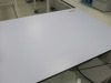 Blue Melamine Mobile Laboratory Workbench. Size H92 x W180 x D75cm. - 3
