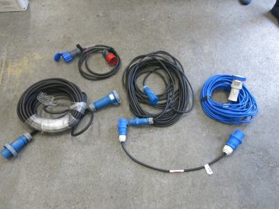 3 x Heavy Duty Extension Cables with 2 Additional Connectors.