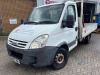 GN07 RNJ: Iveco Daily Dropside Van in White, 35S12 C/C 3450 MWB. Diesel, Manual, 2287cc. Mileage 137,315. MOT Expires 16th November 2024. Comes with Key, No V5 Available. - 2