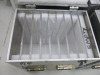 4 x Aluminium Flight Cases with Carry Handles & Locking Clasp. Size H35 x W30 x D21cm. - 4