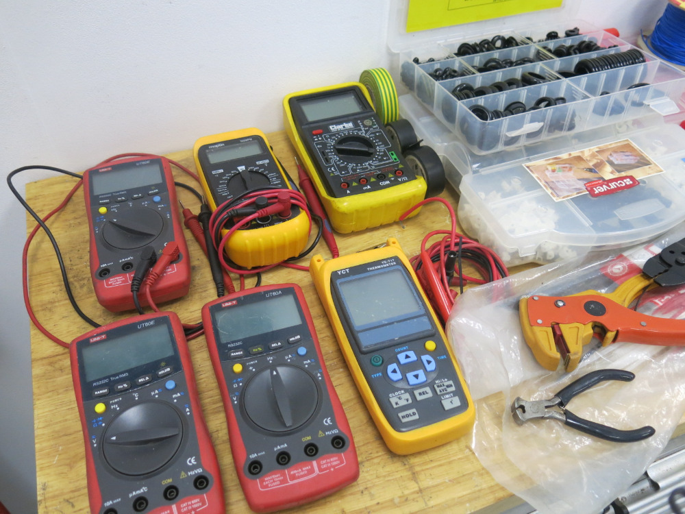 Assortment of Electrical Testing Equipment, Tools & Consumables to ...