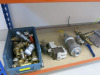 6 Shelf Lightweight Rack to Include Contents of Assorted Nuts/Bolts, Plumbing, Pressure, Air Tools & Other (As Viewed). - 5