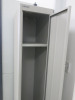 Bisley Grey Metal Staff Locker with Key. Size - 3