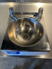 Basix stainless Steel Hand Basin with Oillar Taps, Size H17 x W30 x D32cm. - 5