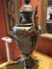 Solid Marble Stone & Cast Bronze Ornamental Urn. Size H72cm. - 5