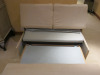 Cream Microfibre Fabric Pull Out Futon. - 4