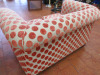 Children's Sofa in Red Polka Dot Style. Size H52 x W100 x D60cm. - 4