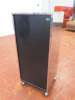 Linebabeta Italian, Mobile Metal Wrapped Mobile Cabinet with Draw & Cupboard. Size H80 x W36 x D32cm. - 5