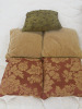 5 x Assorted Fibre Filled Cushions. Size 40cm.