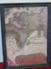 Pair of Framed & Glazed Old World Map Prints. Size 54 x 40cm. - 3