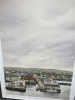 Andrea Jarvis Hamilton Artwork, Framed & Mounted of 'Fishing Harbour & Seaside Town'. Overall Size 170.5 x 132cm. - 2