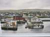 Andrea Jarvis Hamilton Artwork, Framed & Mounted of 'Fishing Harbour & Seaside Town'. Overall Size 170.5 x 132cm. - 3