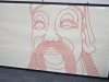 Large Print By Sean Alexander of Ancient Oriental Man. Framed & Glazed by Versace Gallery Artist. Size 103 x 173cm. - 2