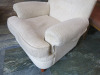 Designer O.H.Sjogren 'Malin Andersson' Cream Mottled Fabric Armchair. - 3