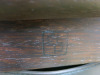 Christiane Liaigre 'Bazane Stool' in Dark Wood with Leather Seat. - 5