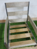 Roda Nap Rocking Armchair. Size H87 x 92 x 65cm. NOTE: no cushions. - 3