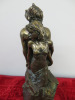 Paor Spanish Made Bronze Ornament of Man & Women & Rock. H43cm. - 2