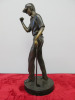 Bronze Statue of Golfer Punching the Air. H34cm. - 3