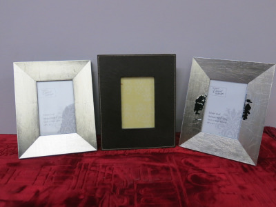 3 x Small 4" x 6" Picture Frames.