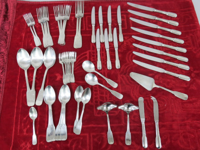 Set of 53 x Assorted Guy Degrenne Cutlery to Include: Knives, Forks, Spoons & Serving Utensils (As Viewed).