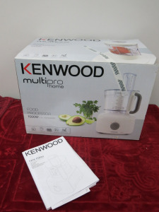 Boxed/Unused Kenwood MultiPro Home Food Processor, 1000W, 3.0L.